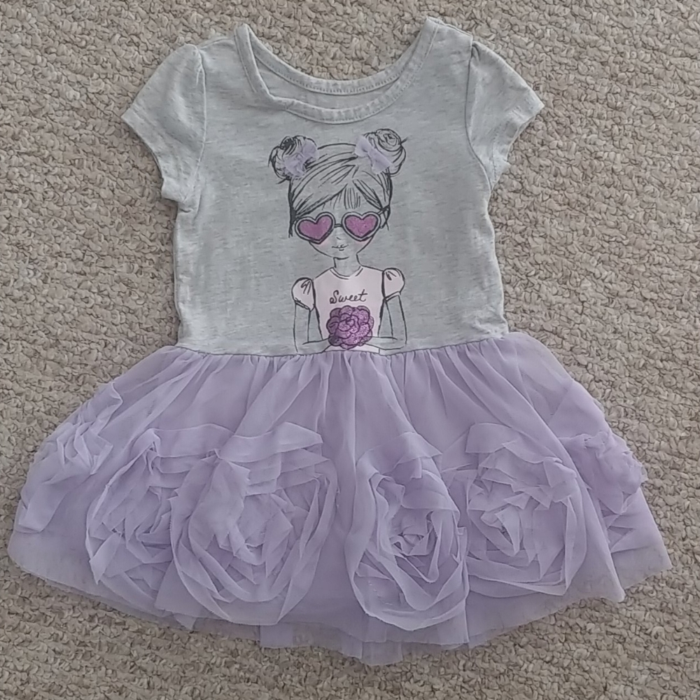 Graphic Girl's Tutu Dress